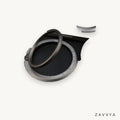 Black magnetic phone ring with open centre