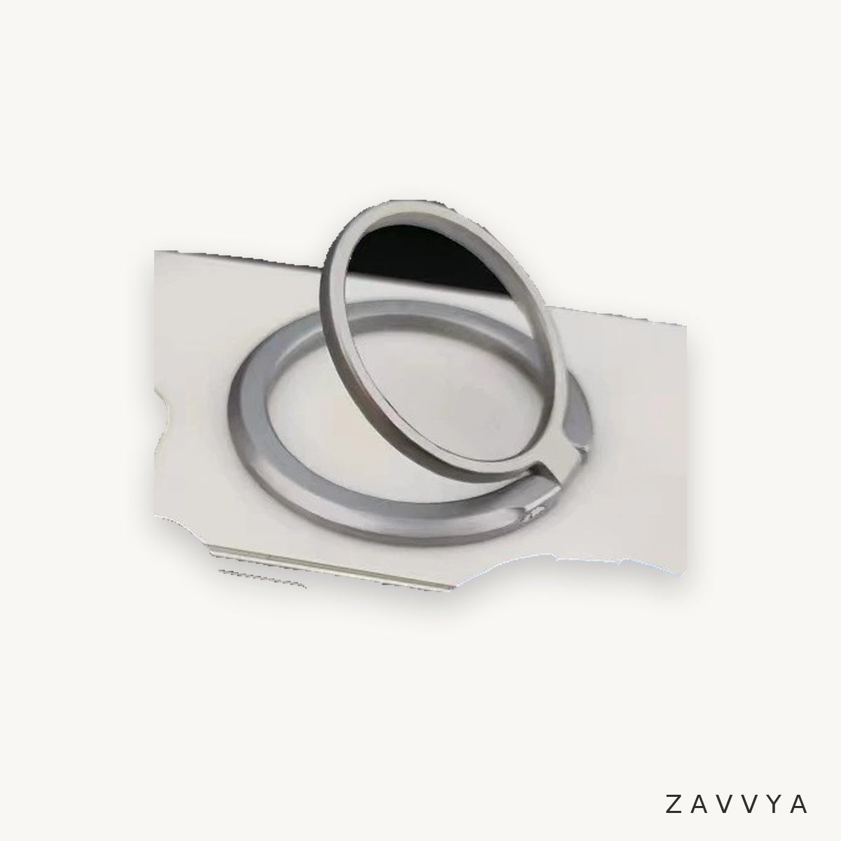 Grey magnetic phone ring variant