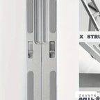 Close-up of anti-slip pads and support structure