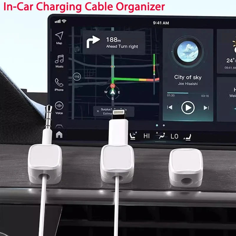 ZAVVYA Cable Dock magnetic cable organizer — view 4