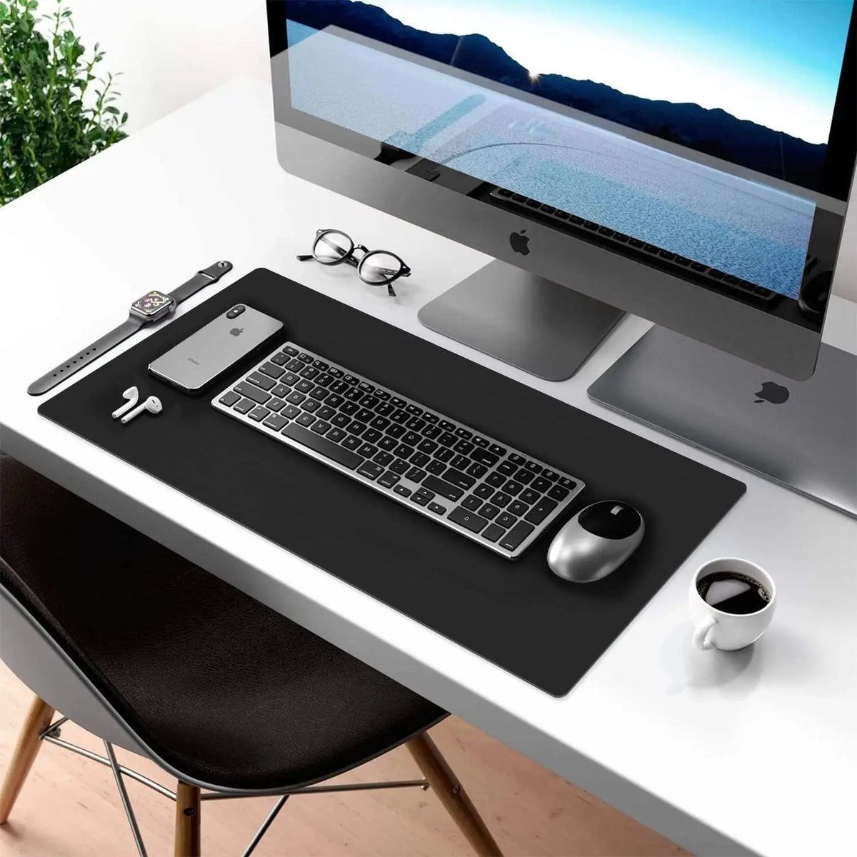 ZAVVYA Desk Canvas reversible desk mat — view 3