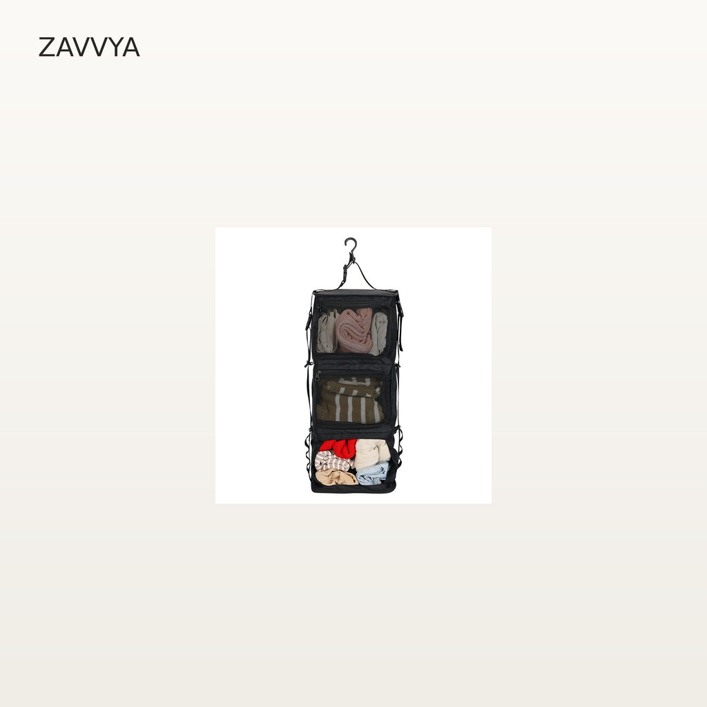 ZAVVYA Hang Shelf - Black - hero view