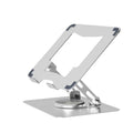 ZAVVYA Orbit Stand silver rotating adjustable laptop stand