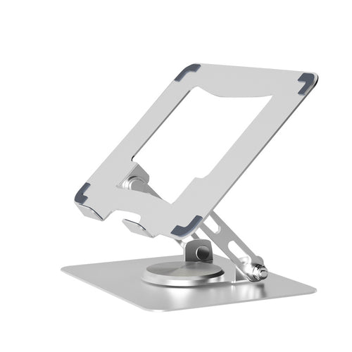 ZAVVYA Orbit Stand silver rotating adjustable laptop stand
