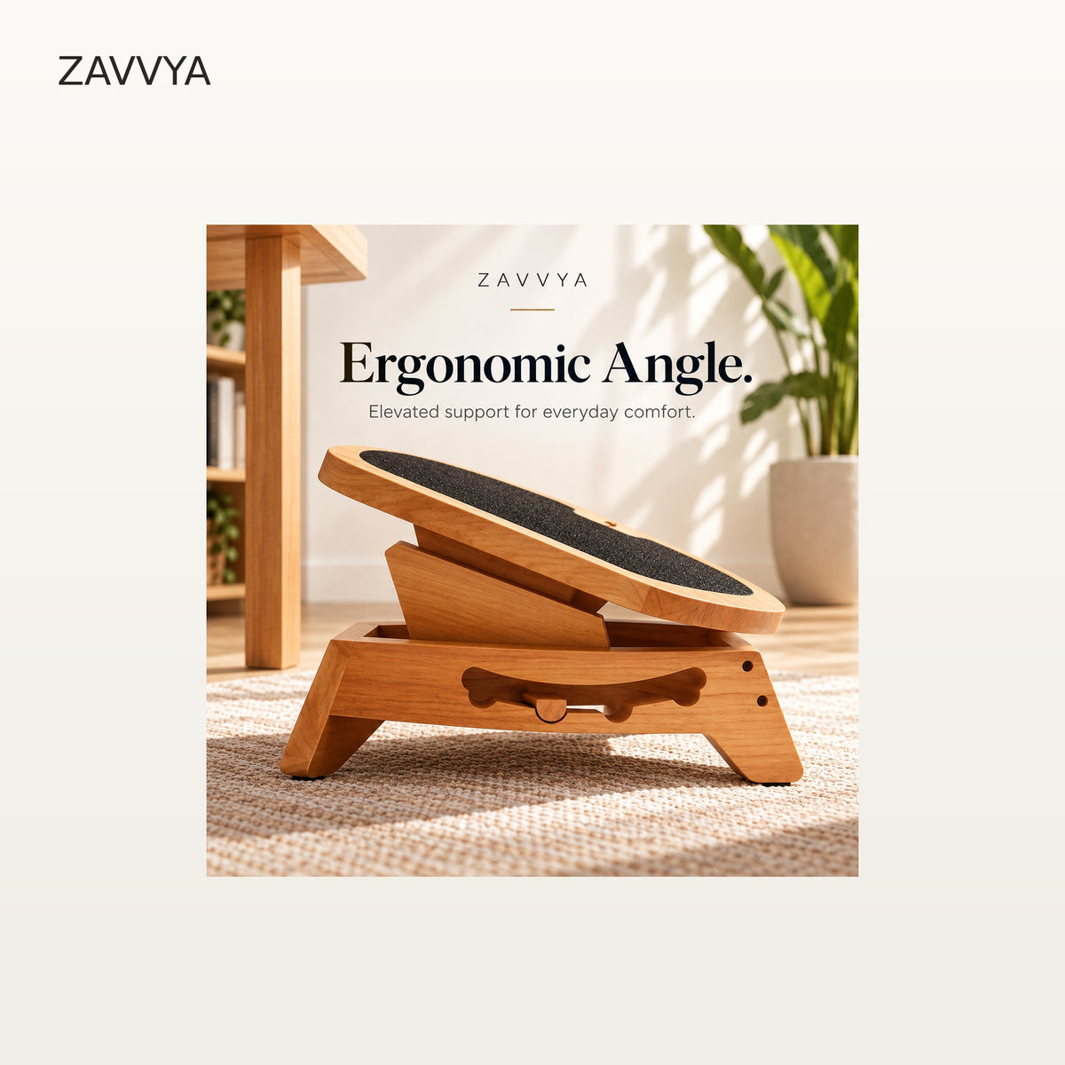 ZAVVYA Foot Deck - desk use