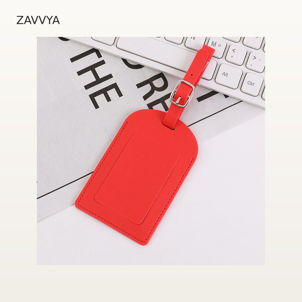 ZAVVYA Tag Line – Flip Cover Red – hero view