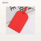 ZAVVYA Tag Line – Flip Cover Red – front view